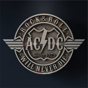 AC DC 3D STL - 3DWave.us